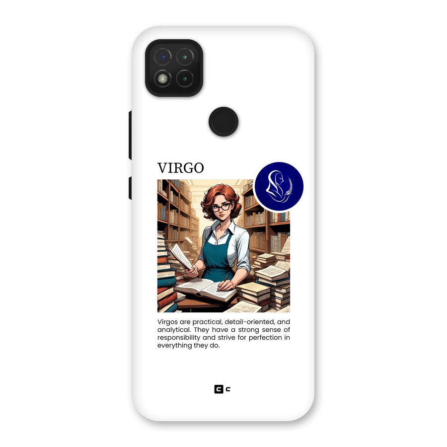 Valuable Virgo Back Case for Redmi 9 Activ