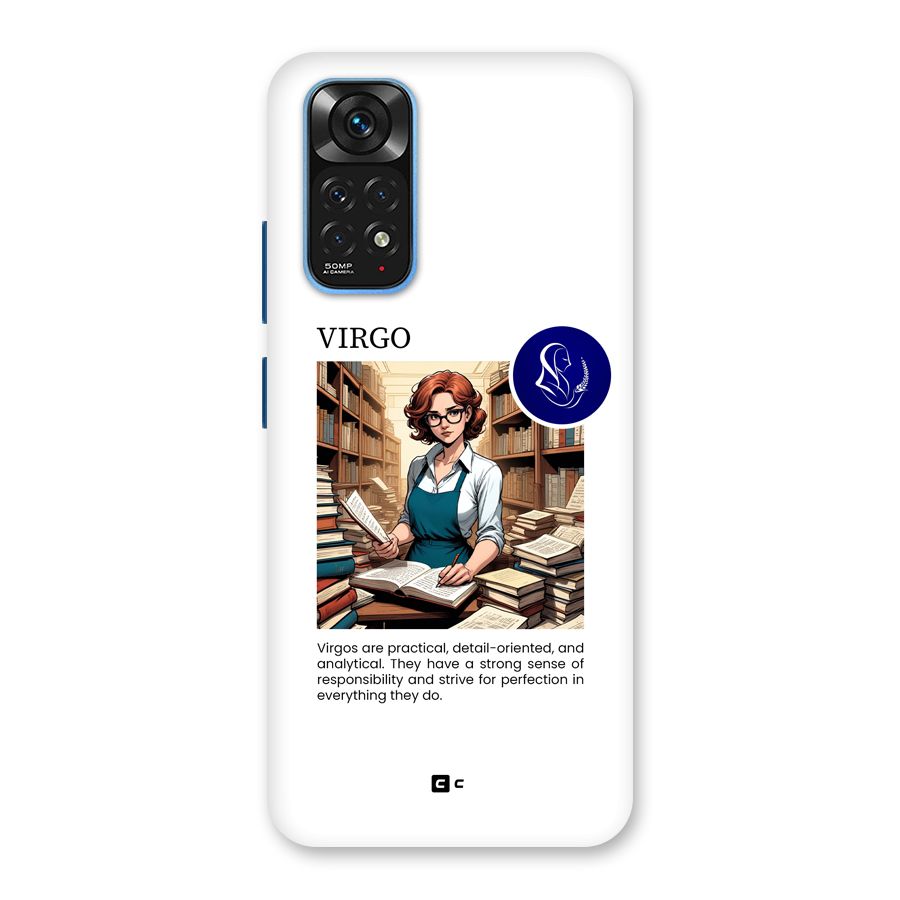 Valuable Virgo Back Case for Redmi Note 11S