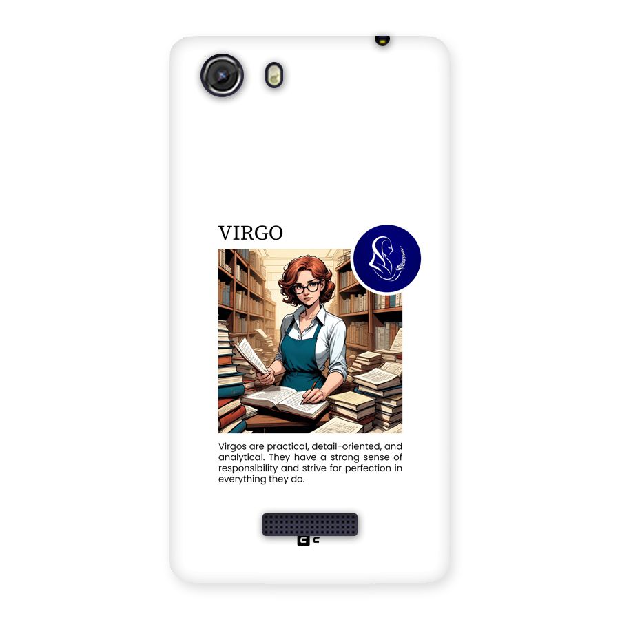 Valuable Virgo Back Case for Unite 3