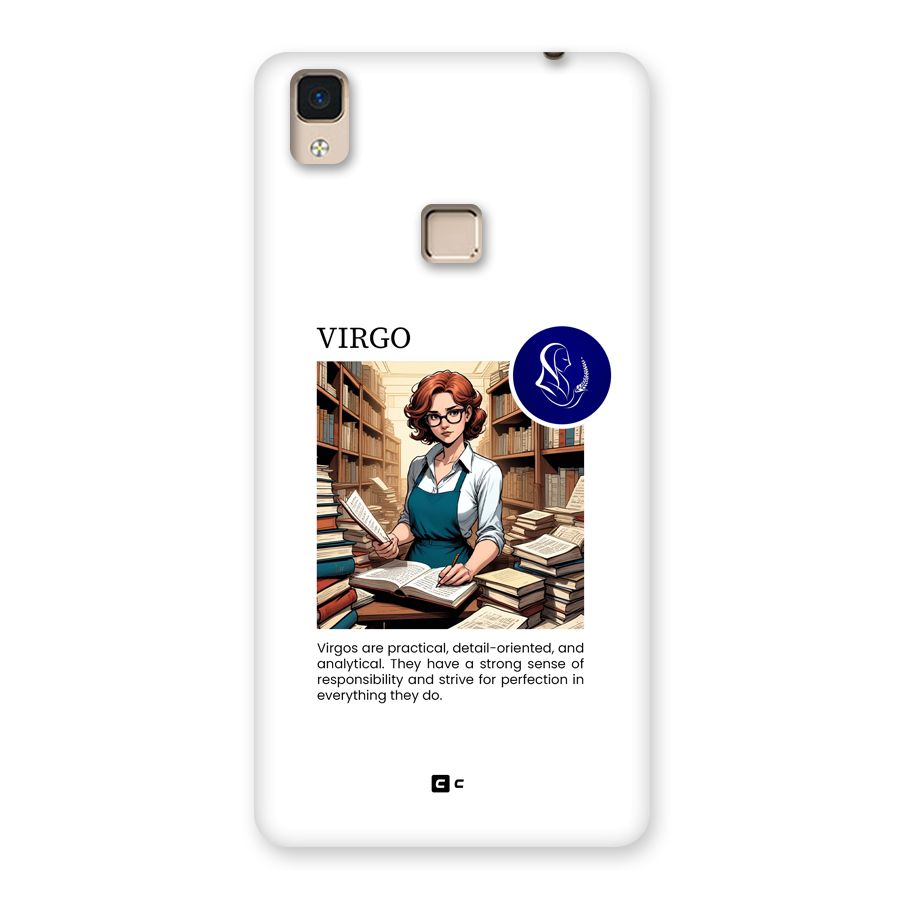 Valuable Virgo Back Case for V3 Max