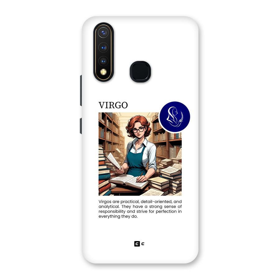 Valuable Virgo Back Case for Vivo U20