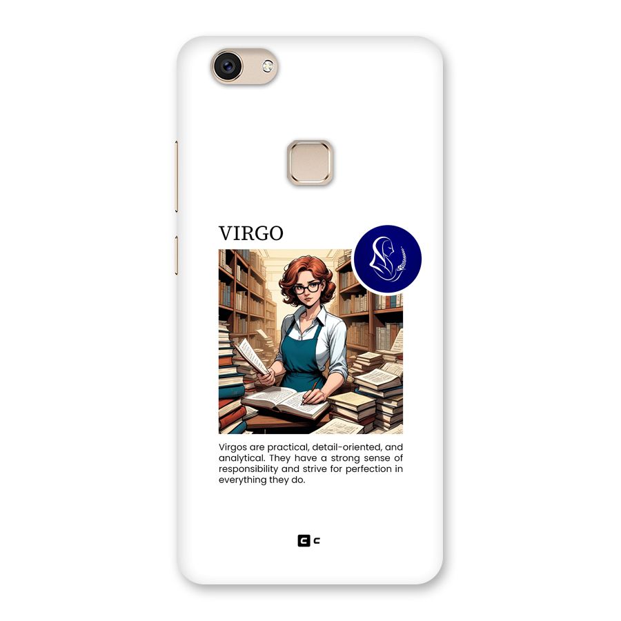 Valuable Virgo Back Case for Vivo V7