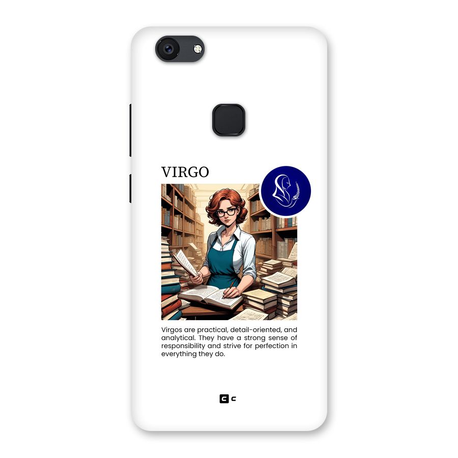 Valuable Virgo Back Case for Vivo V7 Plus