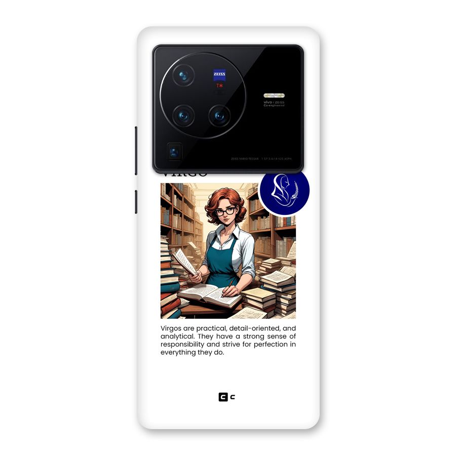 Valuable Virgo Back Case for Vivo X80 Pro