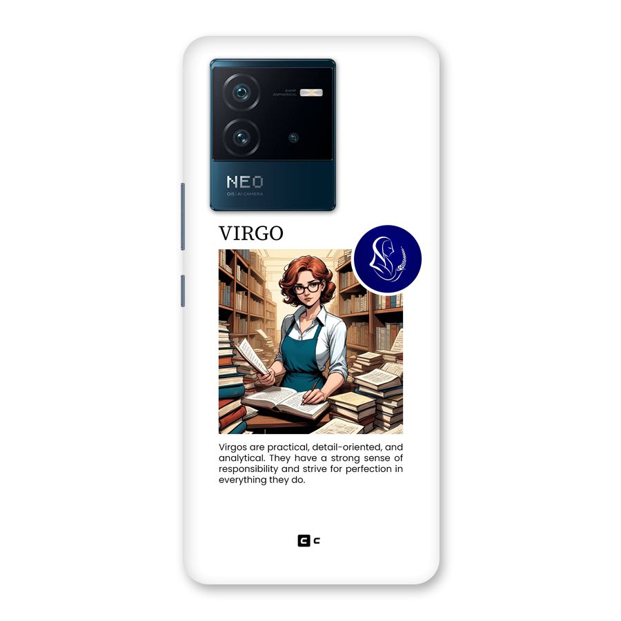 Valuable Virgo Back Case for Vivo iQOO Neo 6 5G