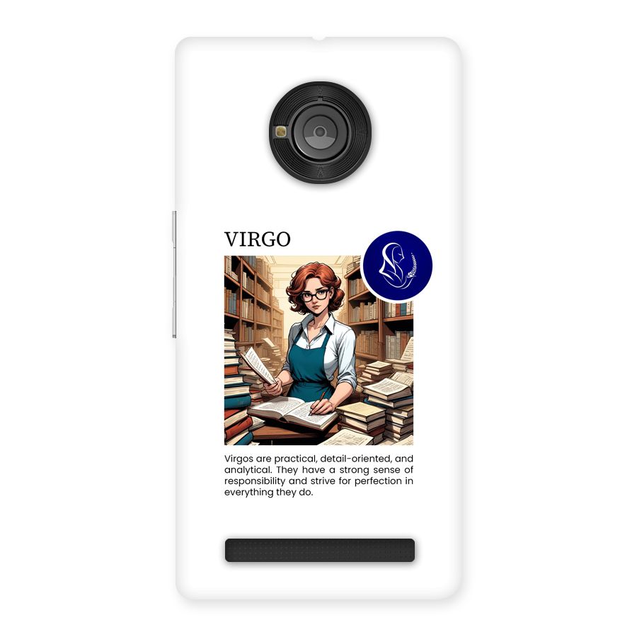 Valuable Virgo Back Case for Yuphoria