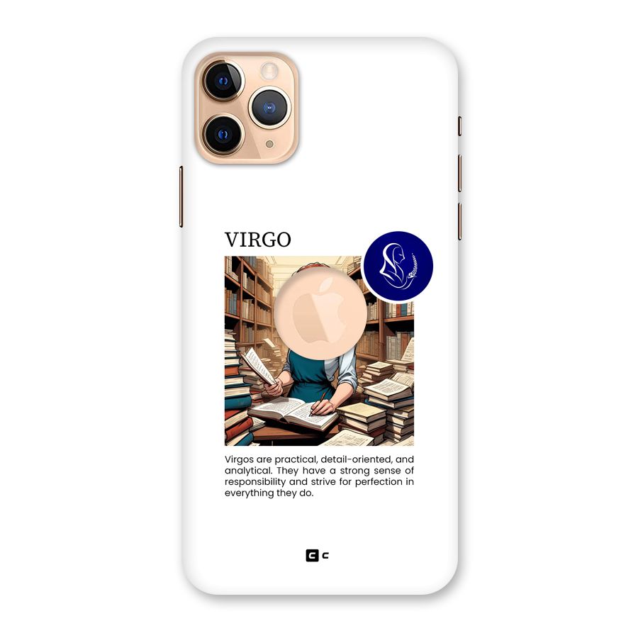 Valuable Virgo Back Case for iPhone 11 Pro Max Logo Cut