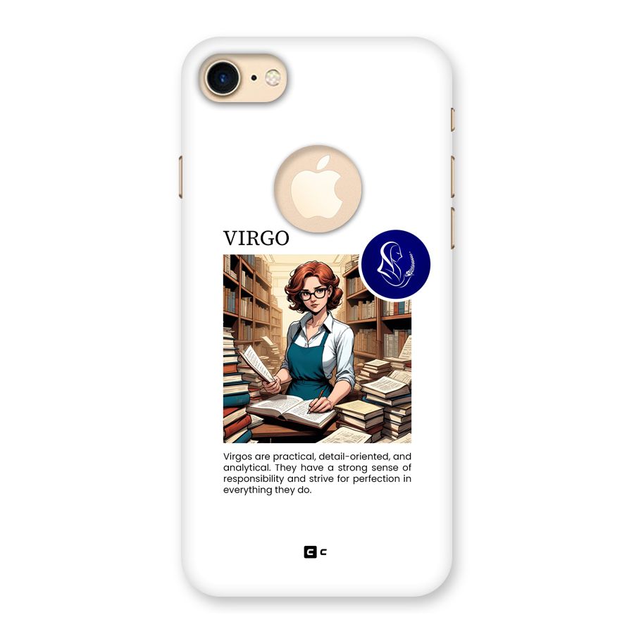 Valuable Virgo Back Case for iPhone 7 Logo Cut