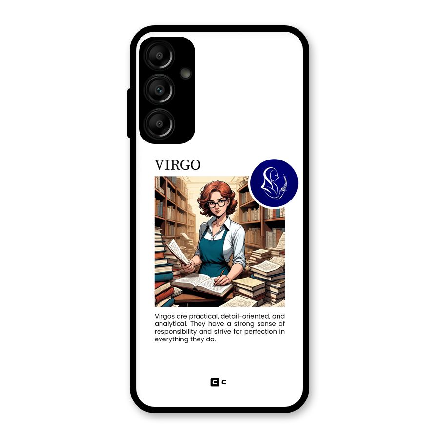 Valuable Virgo Glass Back Case for Galaxy A14 5G