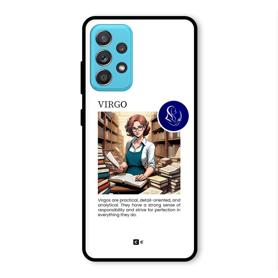 Valuable Virgo Glass Back Case for Galaxy A52s 5G