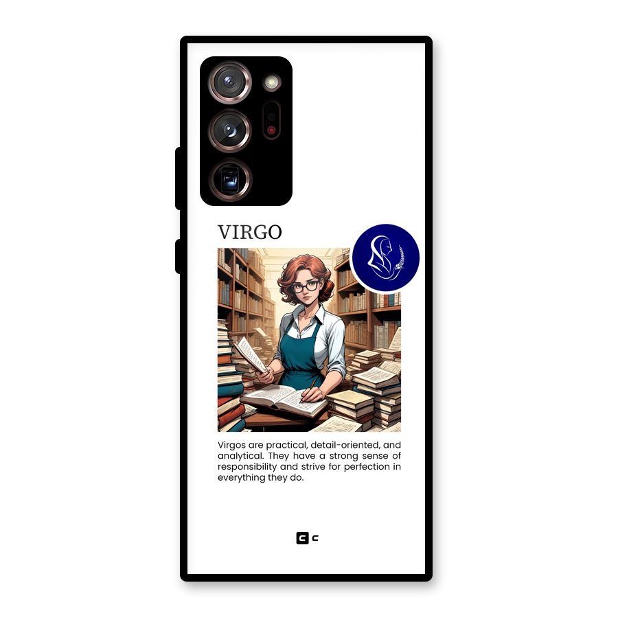 Valuable Virgo Glass Back Case for Galaxy Note 20 Ultra
