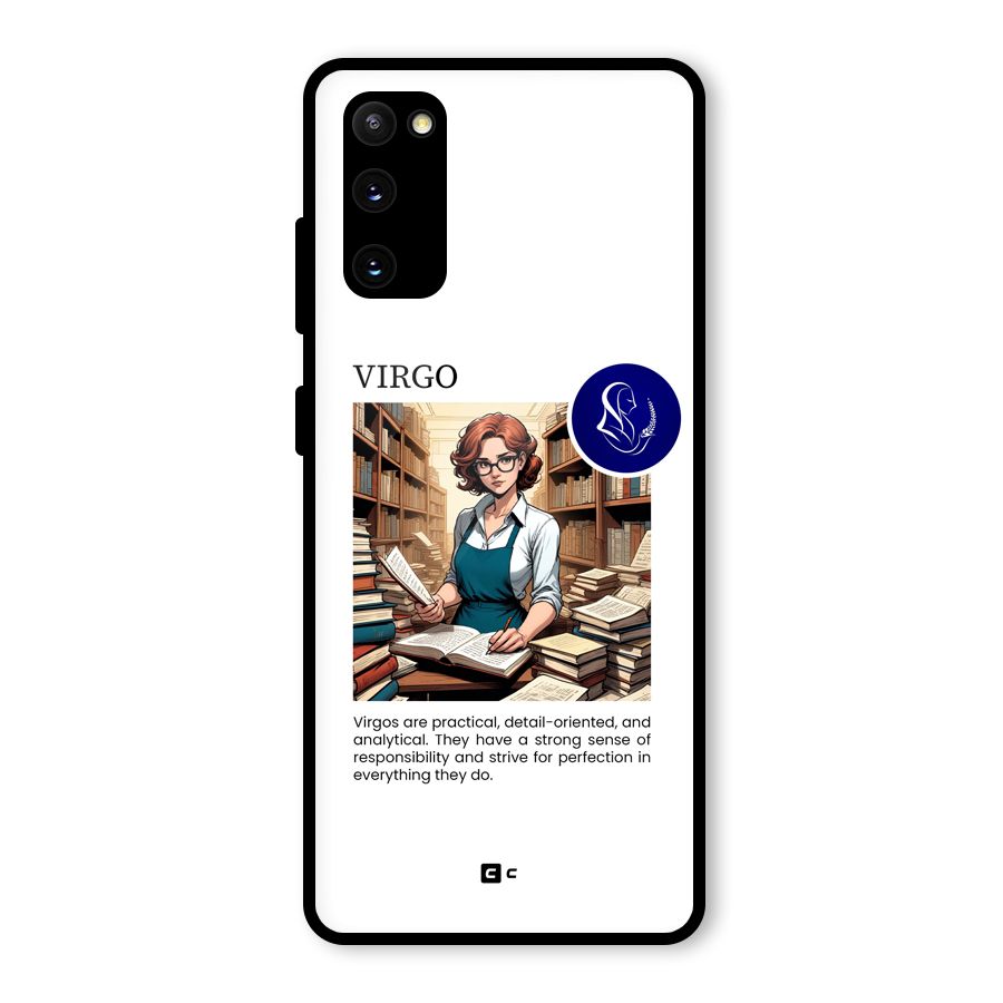 Valuable Virgo Glass Back Case for Galaxy S20 FE 5G
