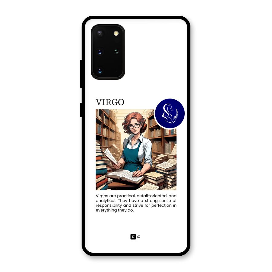 Valuable Virgo Glass Back Case for Galaxy S20 Plus