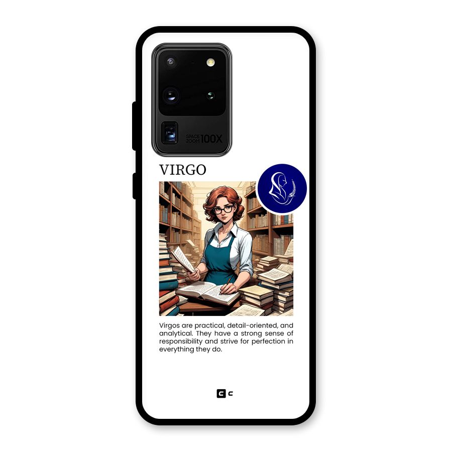 Valuable Virgo Glass Back Case for Galaxy S20 Ultra