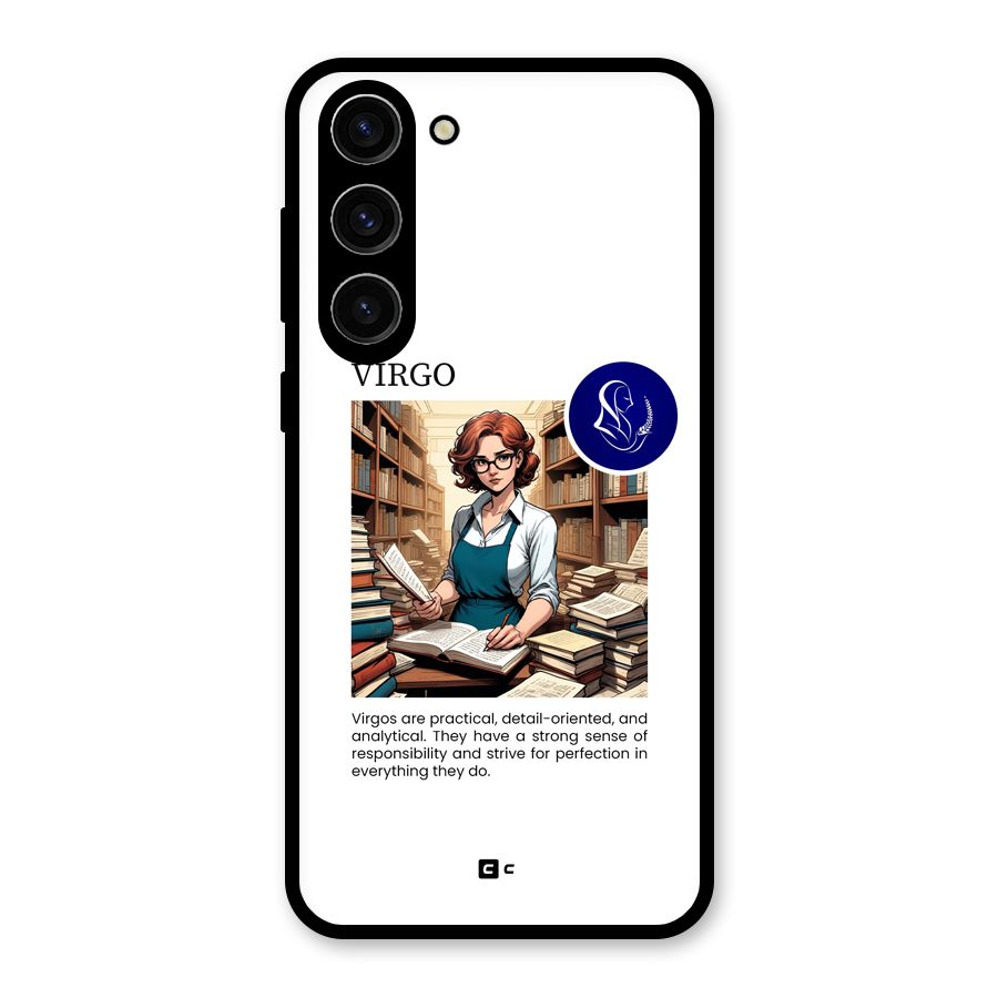 Valuable Virgo Glass Back Case for Galaxy S23 Plus