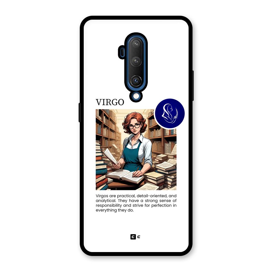 Valuable Virgo Glass Back Case for OnePlus 7T Pro