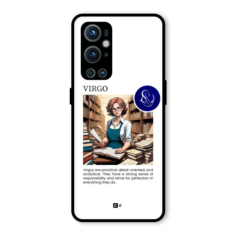 Valuable Virgo Glass Back Case for OnePlus 9 Pro