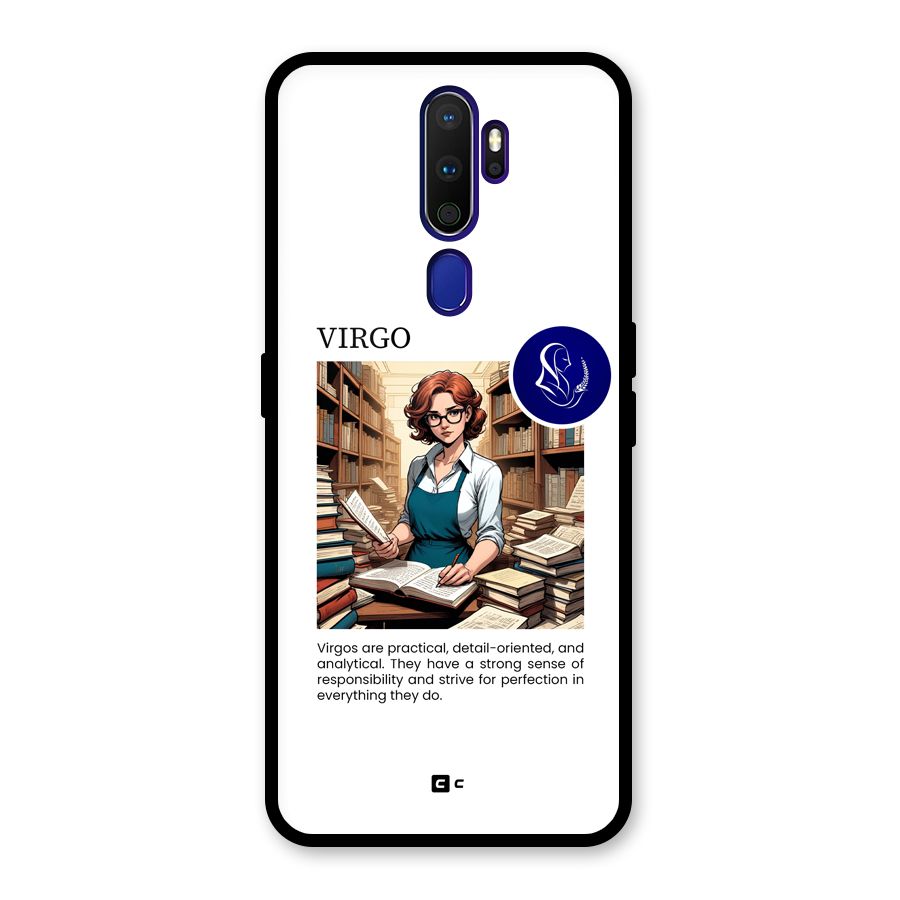 Valuable Virgo Glass Back Case for Oppo A9 (2020)