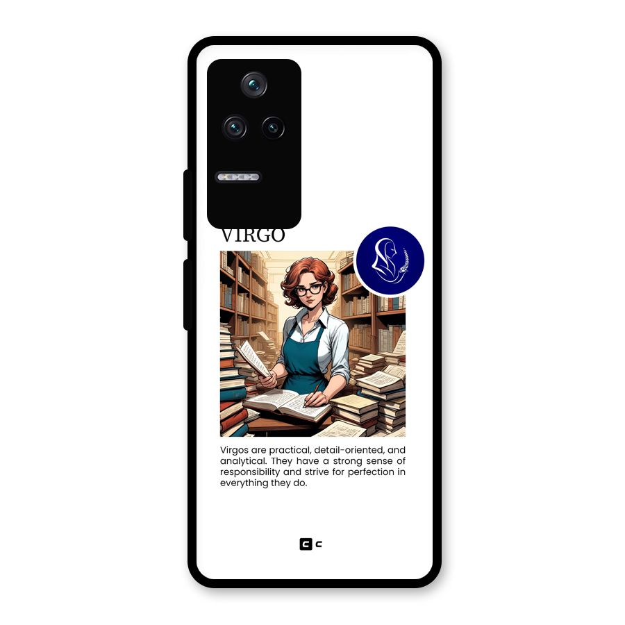 Valuable Virgo Glass Back Case for Poco F4 5G