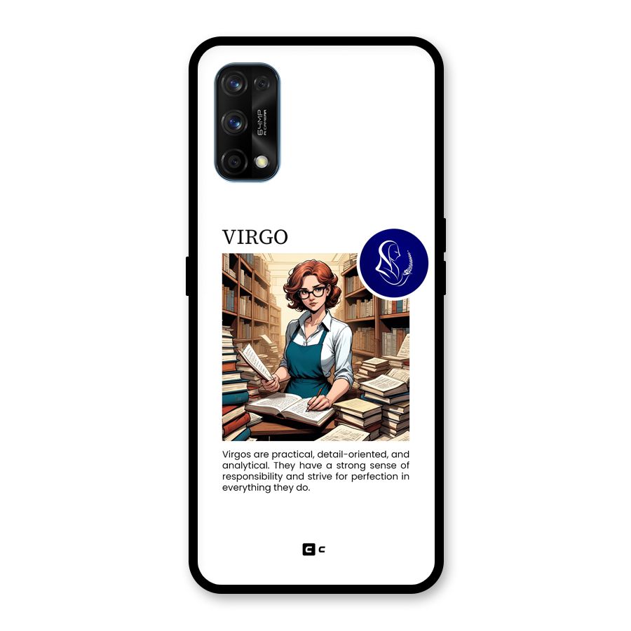 Valuable Virgo Glass Back Case for Realme 7 Pro