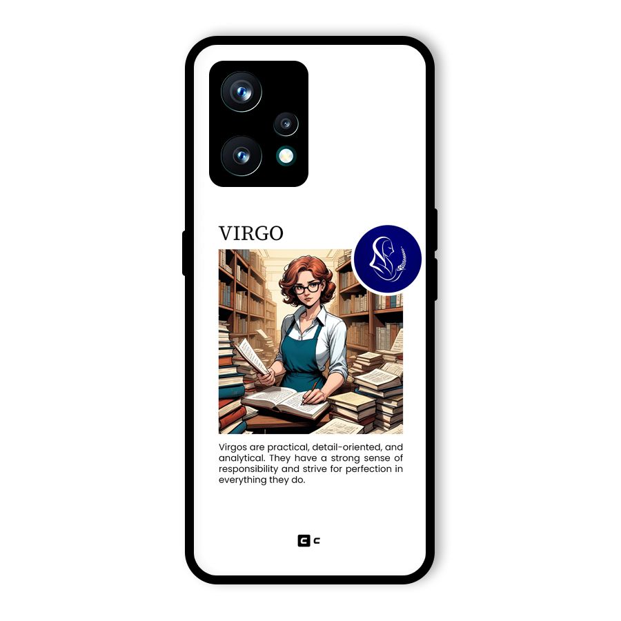 Valuable Virgo Glass Back Case for Realme 9 Pro Plus 5G