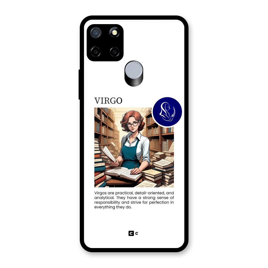 Valuable Virgo Glass Back Case for Realme C12