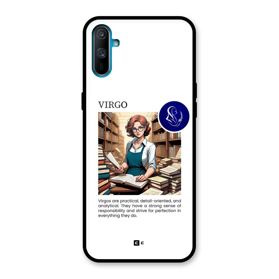 Valuable Virgo Glass Back Case for Realme C3
