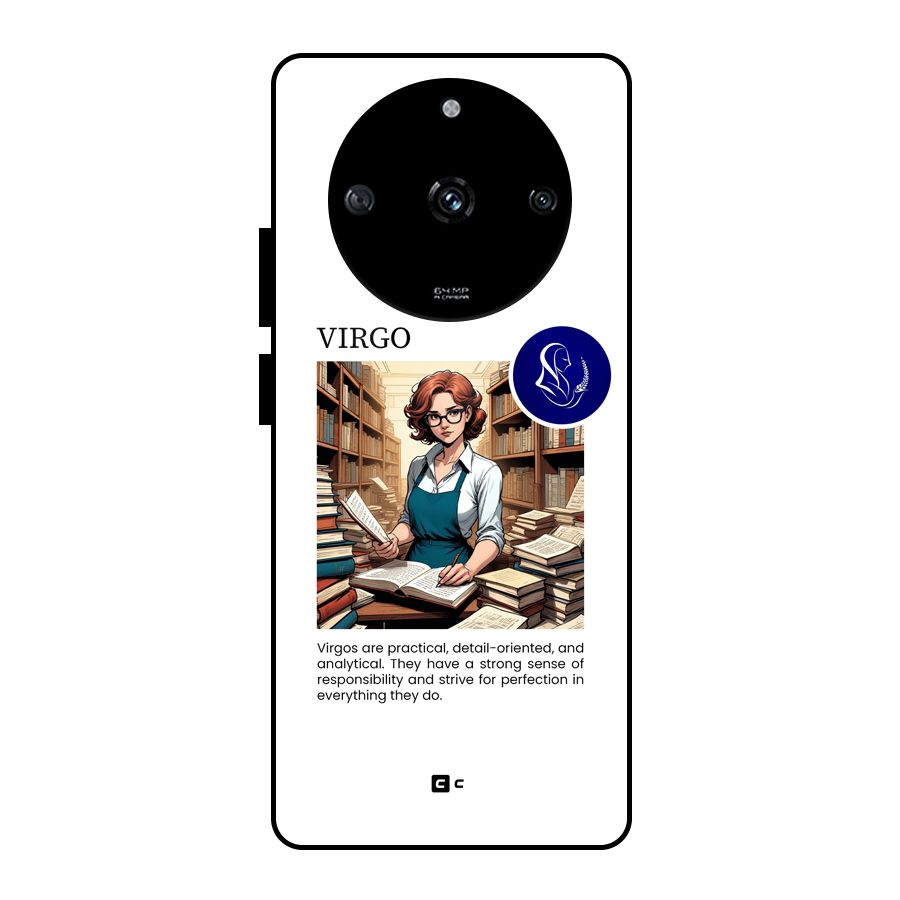 Valuable Virgo Glass Back Case for Realme Narzo 60 5G