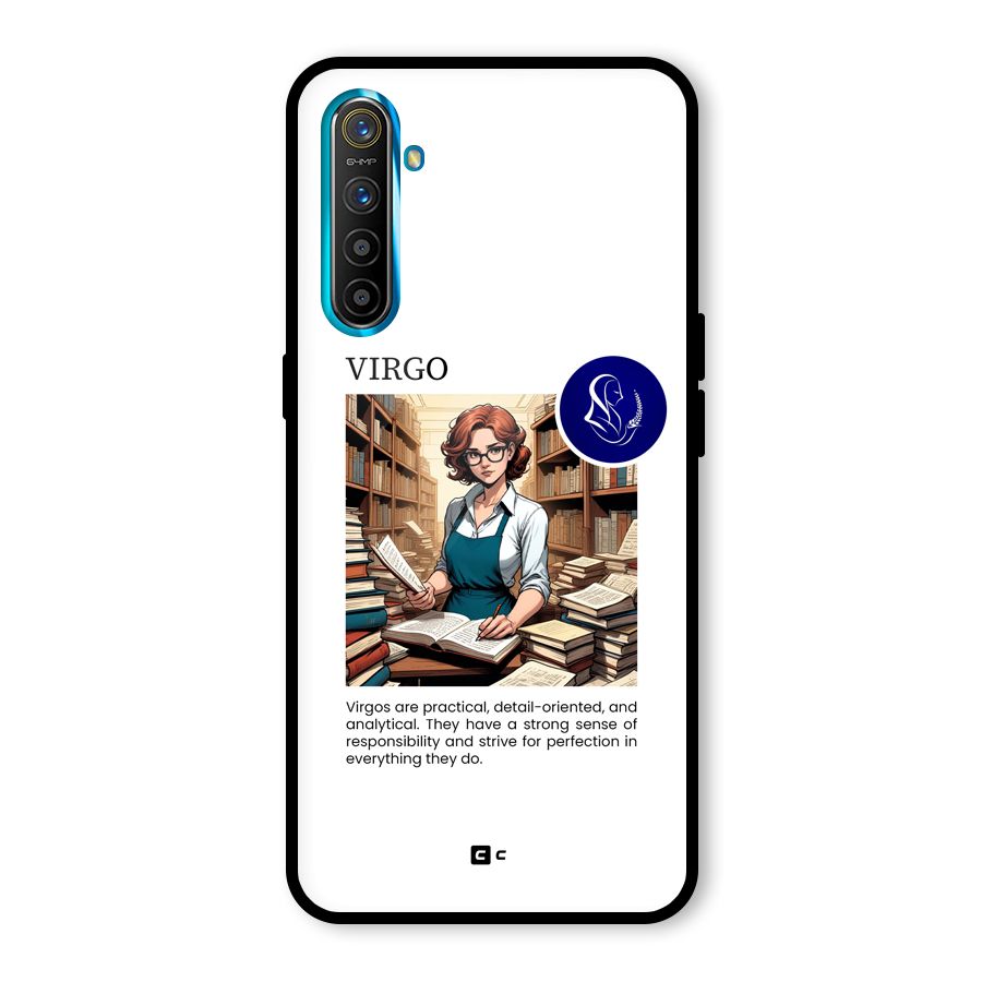 Valuable Virgo Glass Back Case for Realme X2