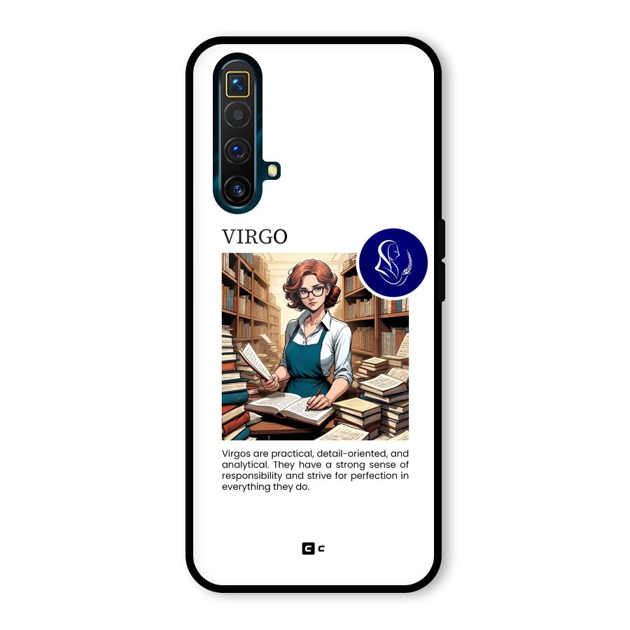 Valuable Virgo Glass Back Case for Realme X3