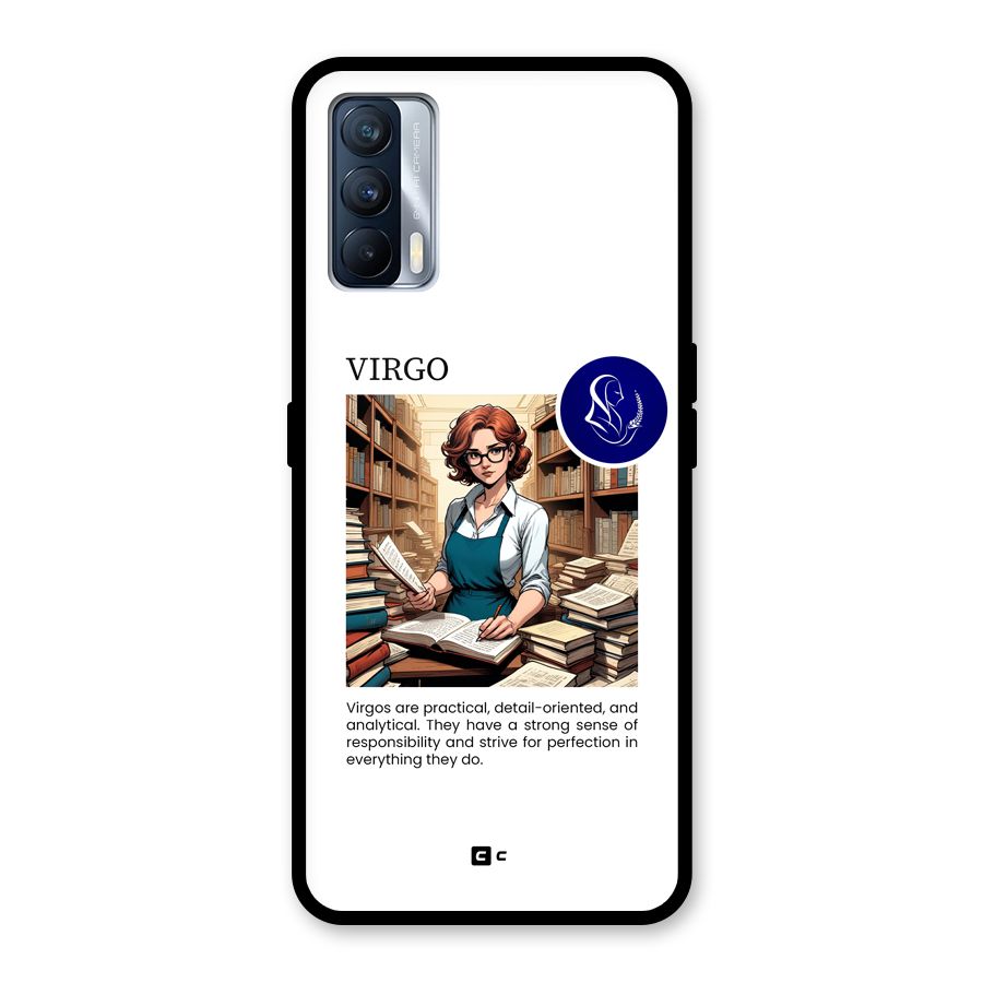 Valuable Virgo Glass Back Case for Realme X7