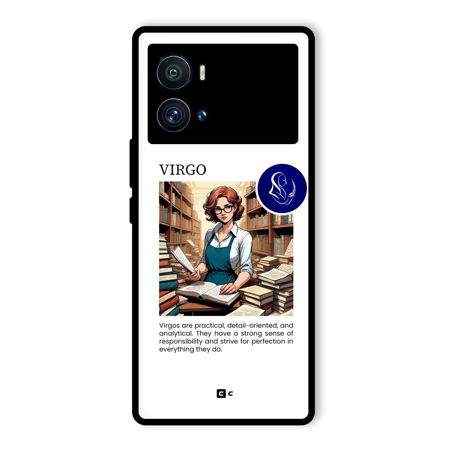 Valuable Virgo Glass Back Case for Vivo iQOO 9 Pro