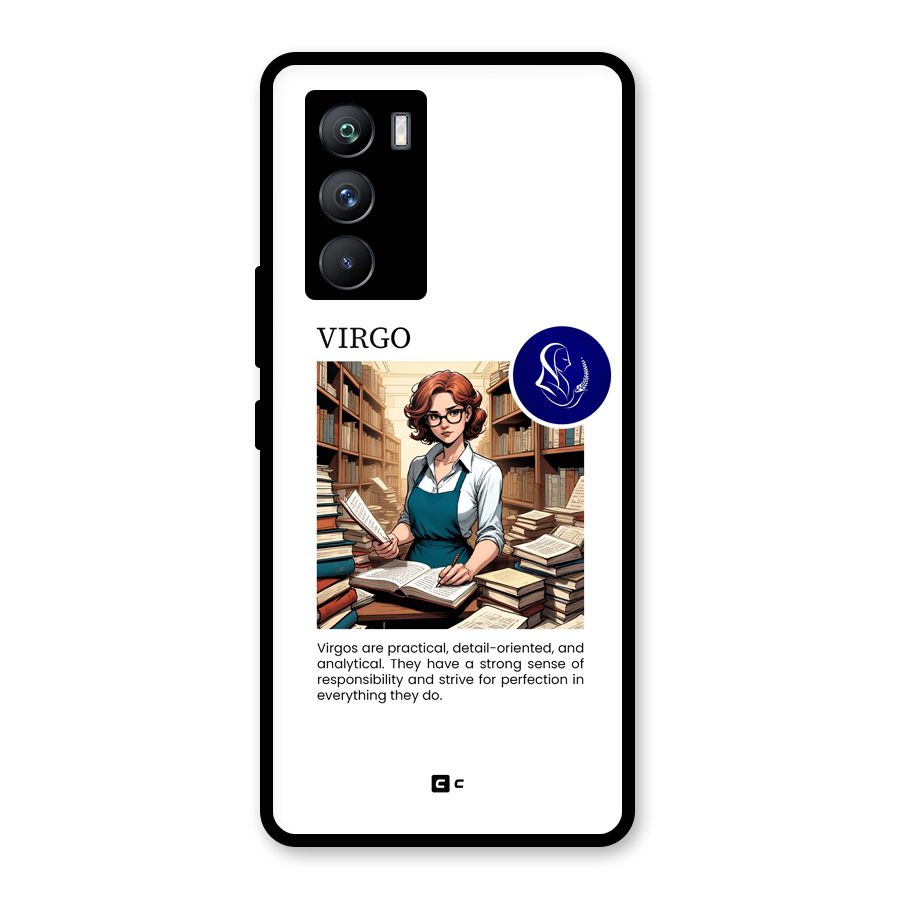 Valuable Virgo Glass Back Case for Vivo iQOO 9 SE
