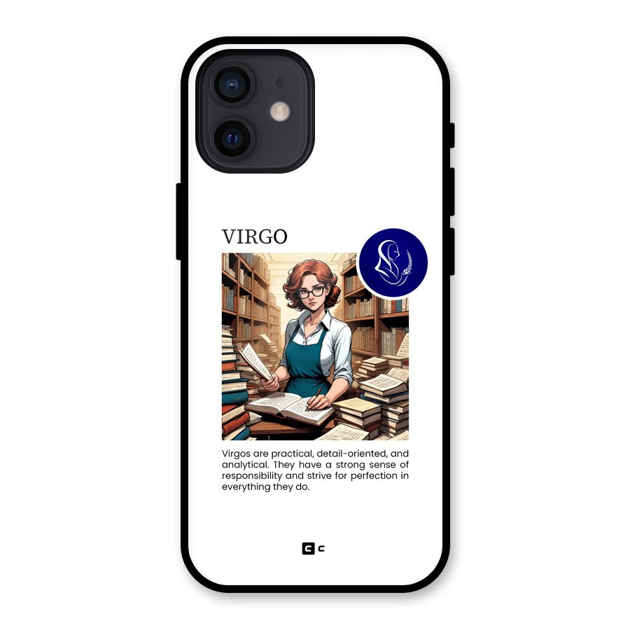 Valuable Virgo Glass Back Case for iPhone 12
