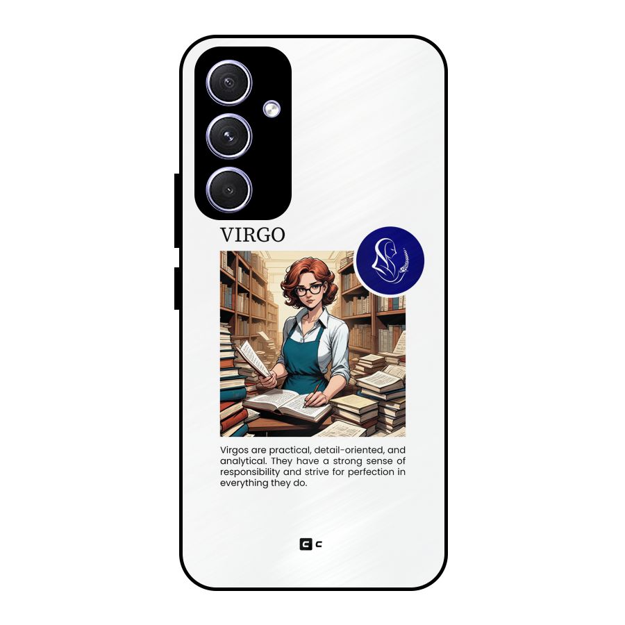 Valuable Virgo Metal Back Case for Galaxy A54