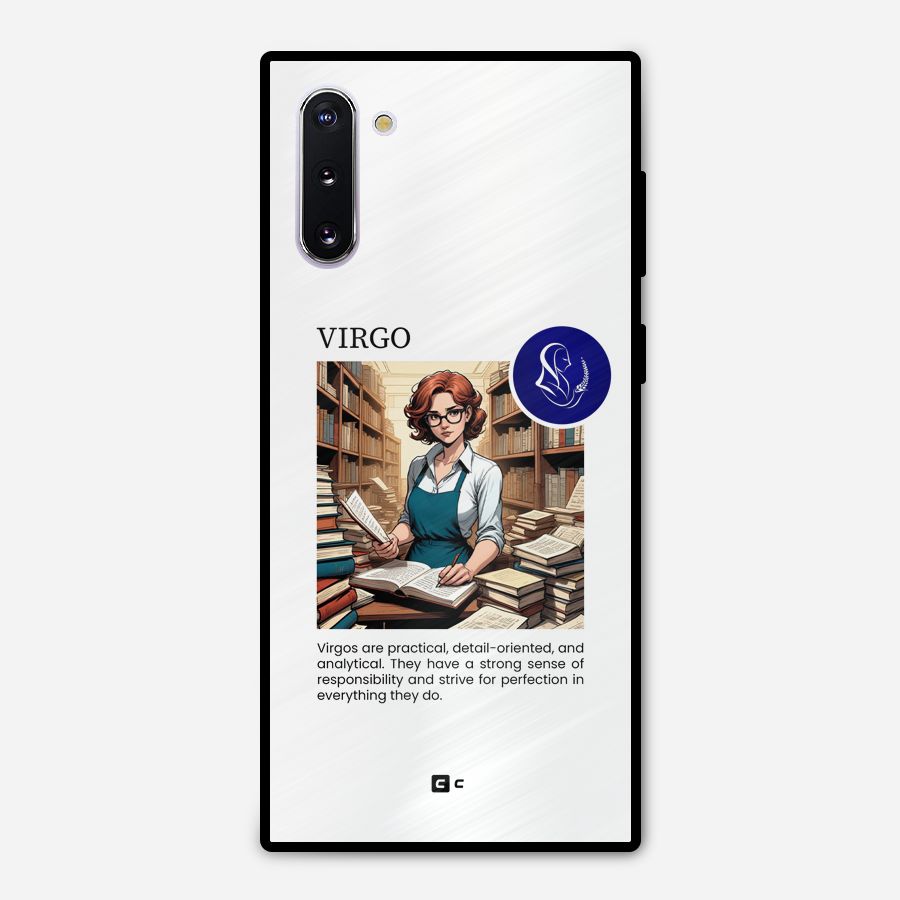 Valuable Virgo Metal Back Case for Galaxy Note 10