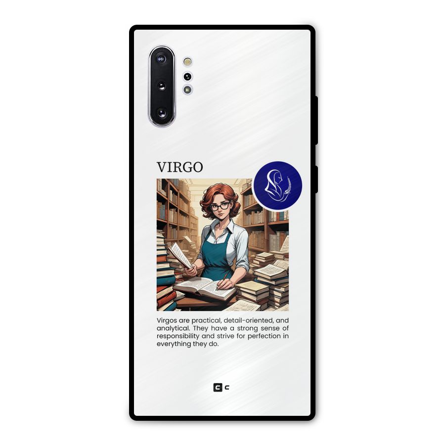 Valuable Virgo Metal Back Case for Galaxy Note 10 Plus