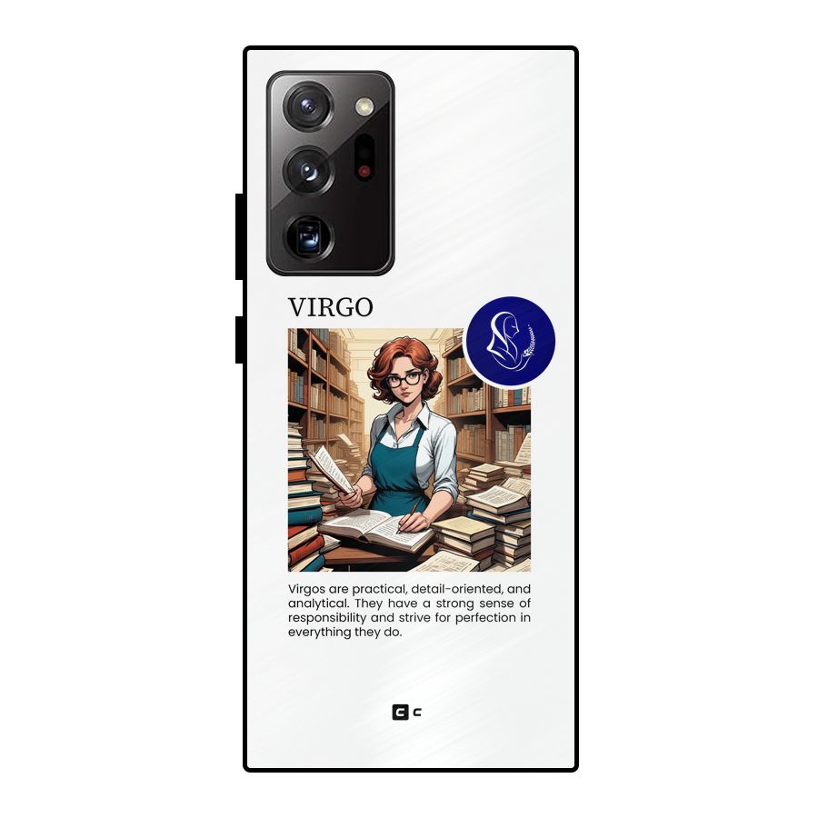 Valuable Virgo Metal Back Case for Galaxy Note 20 Ultra 5G