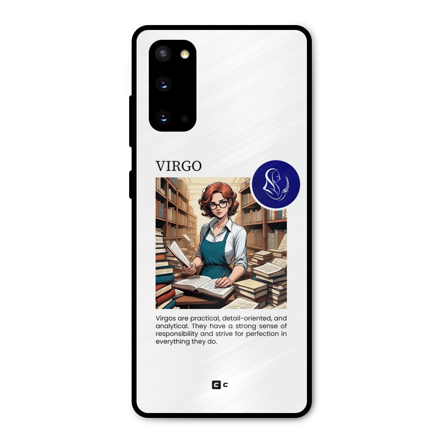 Valuable Virgo Metal Back Case for Galaxy S20