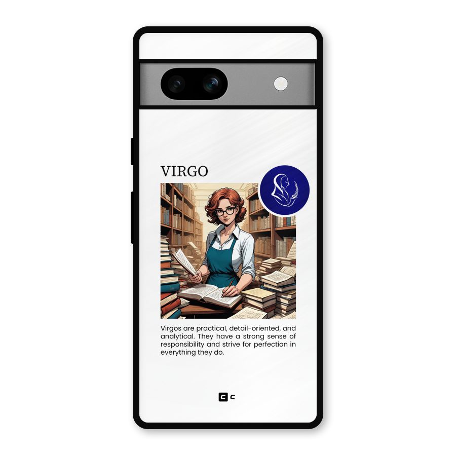 Valuable Virgo Metal Back Case for Google Pixel 7a