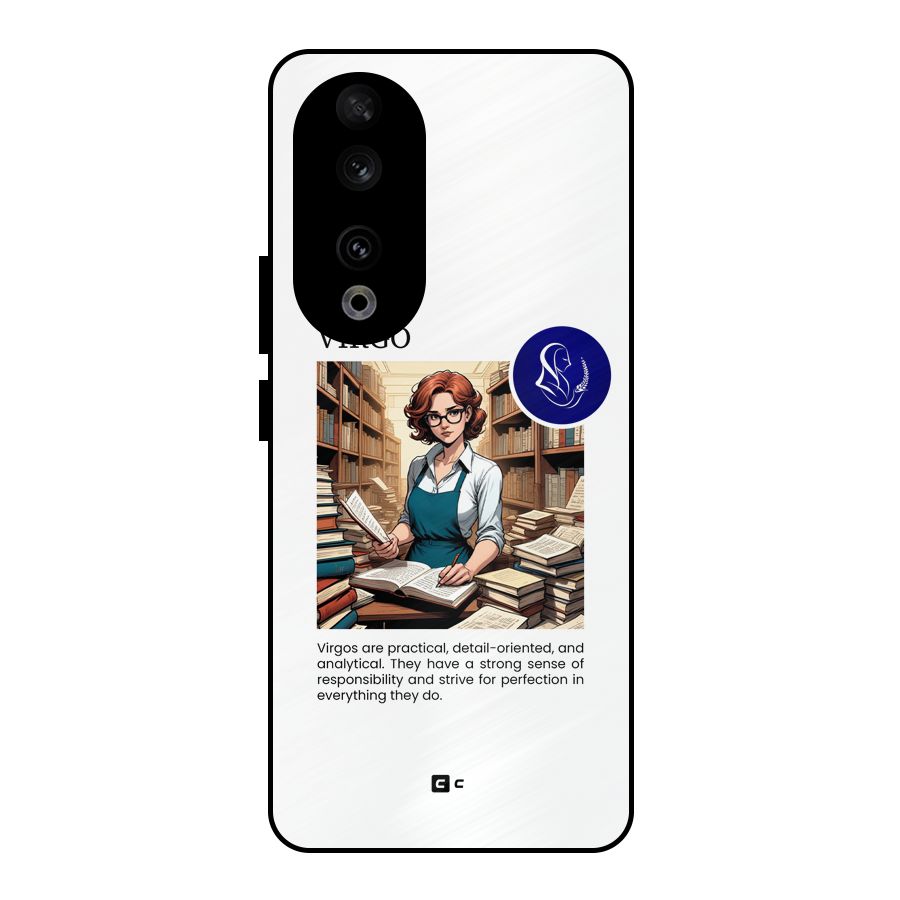 Valuable Virgo Metal Back Case for Honor 90