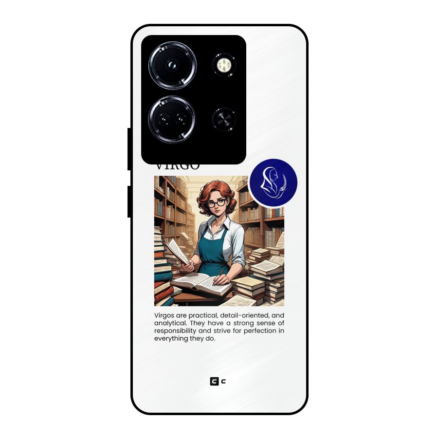 Valuable Virgo Metal Back Case for Infinix Note 30 5G