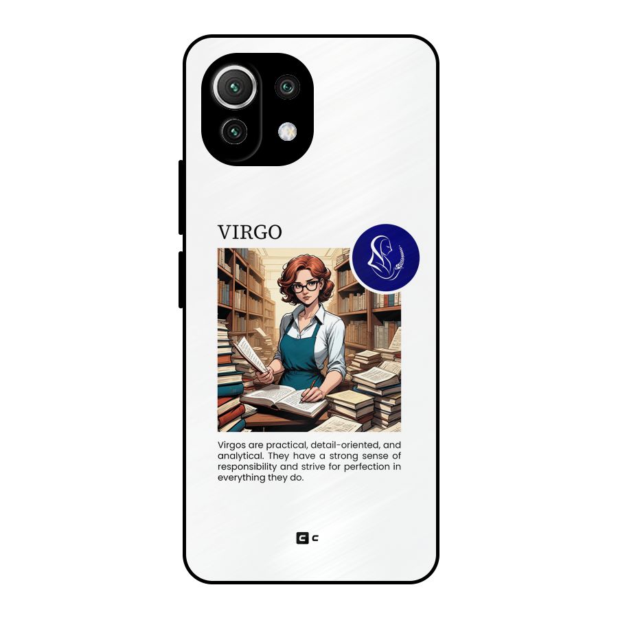 Valuable Virgo Metal Back Case for Mi 11 Lite NE 5G