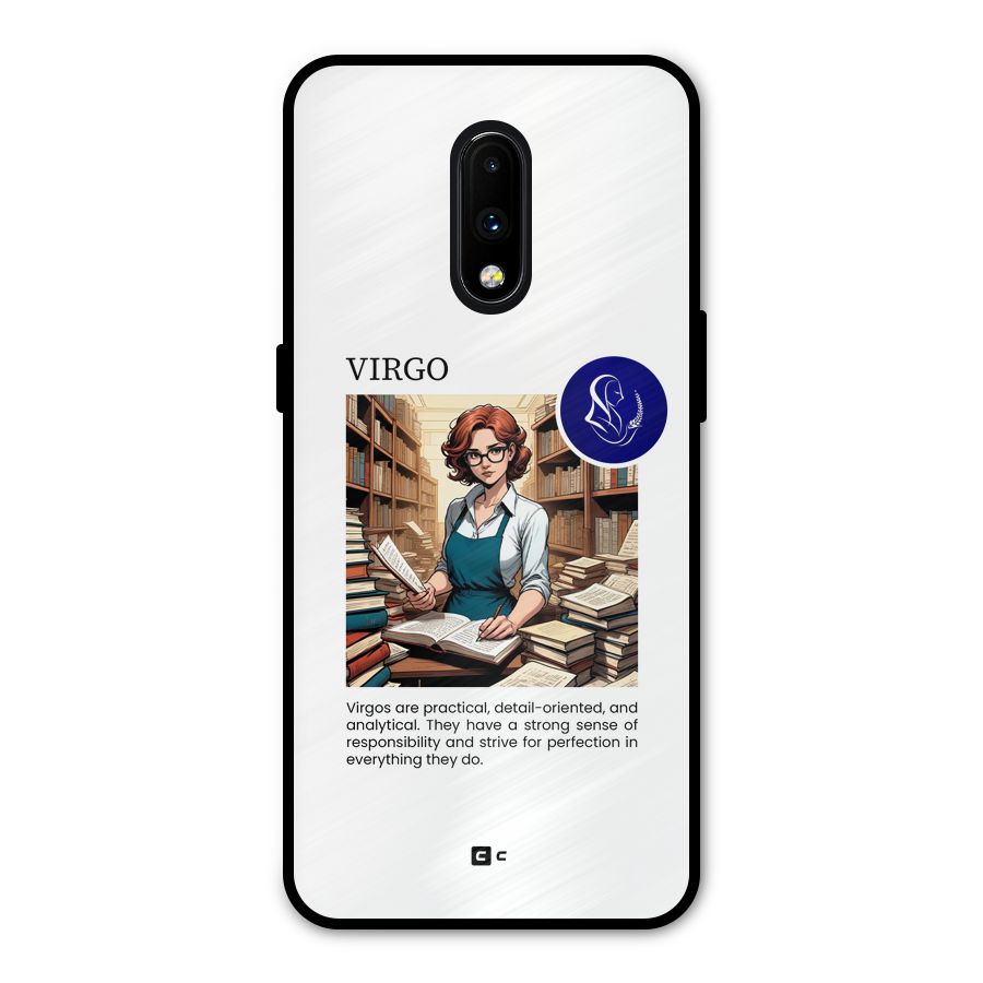 Valuable Virgo Metal Back Case for OnePlus 7
