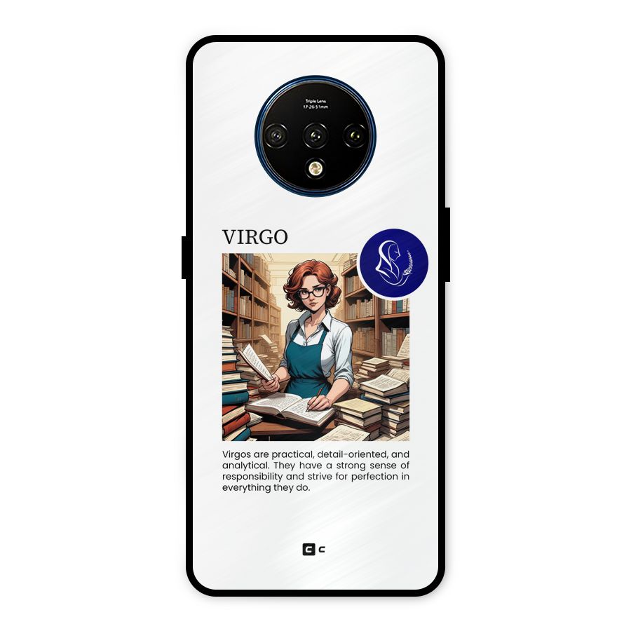 Valuable Virgo Metal Back Case for OnePlus 7T