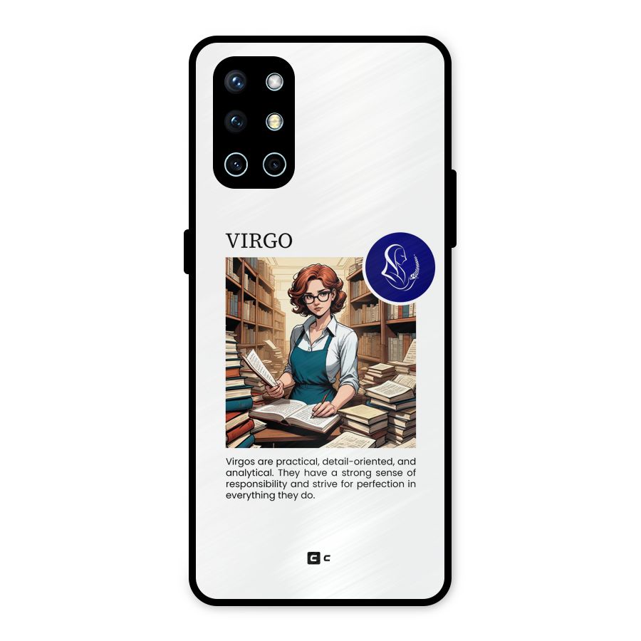 Valuable Virgo Metal Back Case for OnePlus 9R