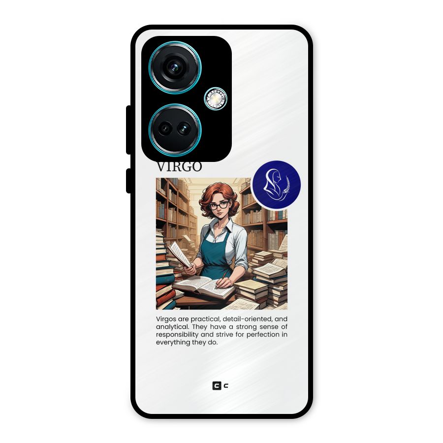 Valuable Virgo Metal Back Case for OnePlus Nord CE 3 5G