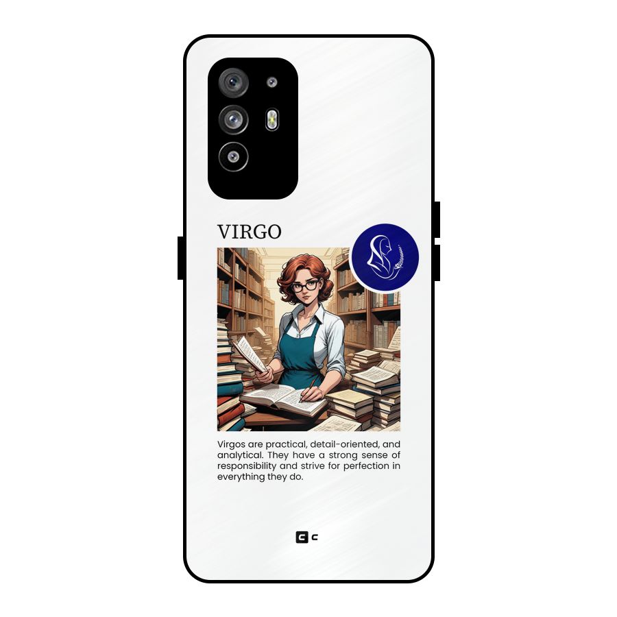 Valuable Virgo Metal Back Case for Oppo F19 Pro Plus 5G