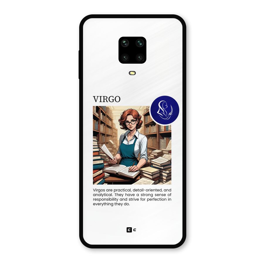 Valuable Virgo Metal Back Case for Poco M2 Pro