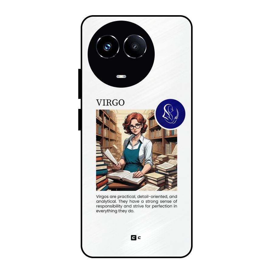 Valuable Virgo Metal Back Case for Realme 11X